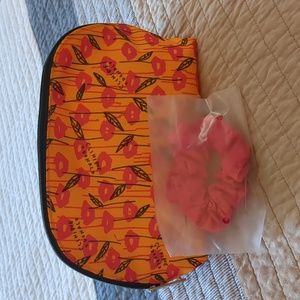 Clinique X Donald Cosmetic Pouch and Scrunchie
